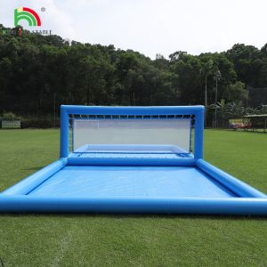 33x16.5x7FT Inflatable Volleyball Court Beach Volleyball Net Volleyball Pool