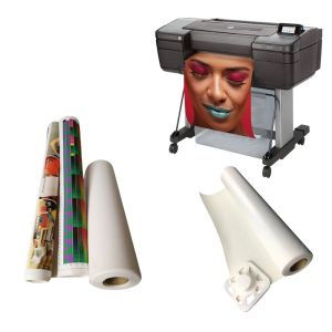 Matte Eco Solvent Printing Polyester Canvas Fabric 260gsm