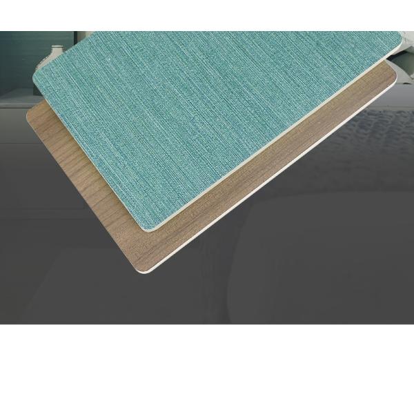 Interiors Homes 8mm Bamboo Charcoal Waterproof Fabric PVC Wall Panel