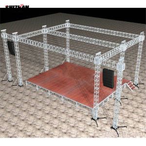 Exhibition Booth Aluminium Lighting Truss Display With Good Load Capacity