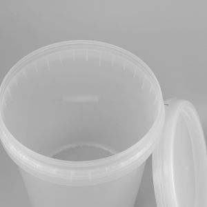 18 Liter Polypropylene Transparent Plastic Bucket 18 Liter Food Grade