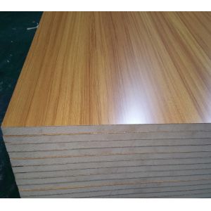 E1 E2 Melamine Paper Faced Laminated Block Board For Packaging Flooring 18mm