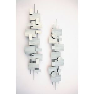 China Metal abstract plaque wall art decoration on sale