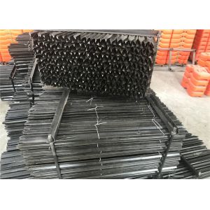 Star Picket Black Coated 0.45 meter length 1.9kg per meter
