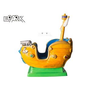 180W Pirate Ship Swing Children'S Coin Operated Rides For Star Hotels