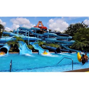 Amusement Park Rides Water Slides Fiberglass