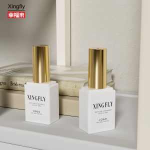 17ml Nail Gel Bottle Custom Cosmetic Large Capacity Nail Polish Oil Empty Glass