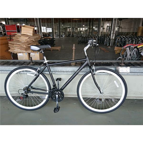Ride in Style Men's Vintage Single Speed Bicycle with Steel Fork and Kenda 700C Tires
