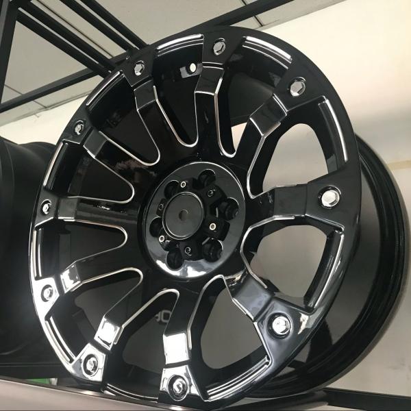 Aftermarket Black Aluminum Alloy 4x4 Off Road Rims