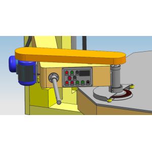 bathtub edge cutting machine