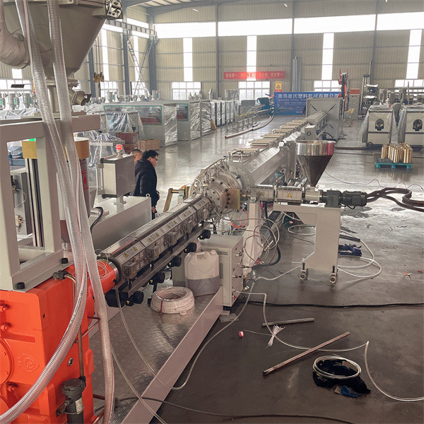Plastic Single Screw Extrusion Machine 30m/min Communication Cable Shealthing