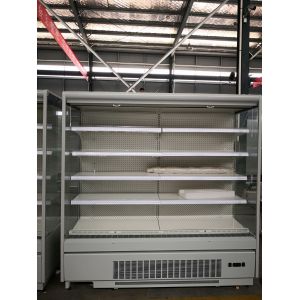 Built - in Compressor Mulitdeck Open Chiller for Beverage, Drinks And Fruits
