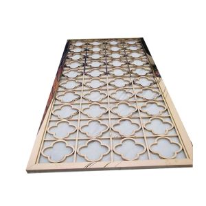 Hairline Stainless Steel Partition