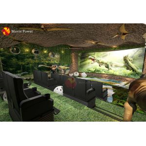 Quality 200 Seats Dinosaur Theme Immersive Theater 5D Cabin Cinema for sale