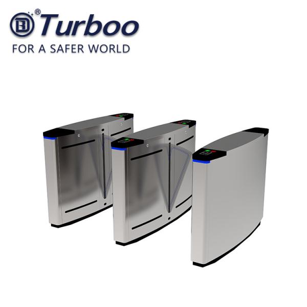 Buy Retractable Biometric Flap Access Control Turnstile Gate Malfunction Self - Detection at wholesale prices