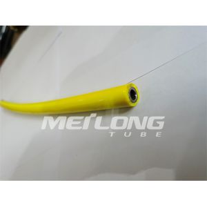 PVDF Encapsulated 304 Stainless Steel Capillary Tube Nickel Alloy