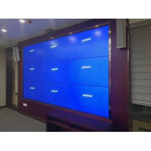High Brightness LCD Video Display Thin Bezel Tv 49 55 Inch 3W For Video Wall
