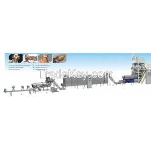 Large Capacity Fully Automatic Stainless Steel Pet Food Production Extruder