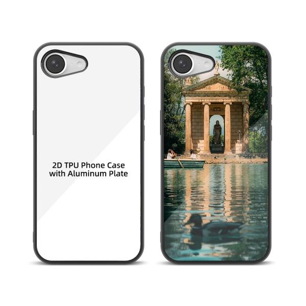 Custom Blank 2D TPU Rubber Sublimation Phone Case For IPhone 16e