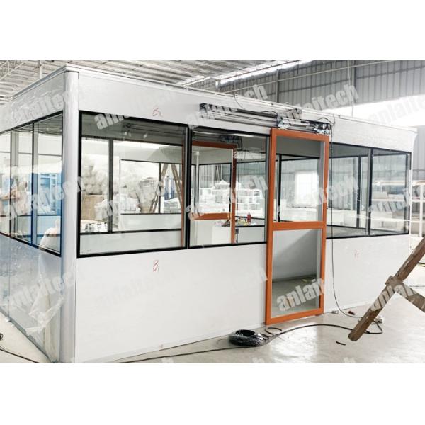 Buy 110V H14 Hepa Filter Pharma Clean Rooms Sandwich Panel Modular 6600m3/H at wholesale prices