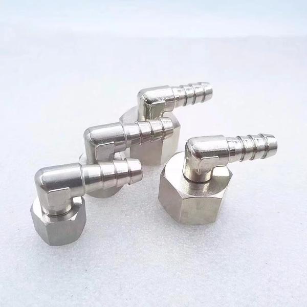 Cylindrical Head Code TBT-PL Quick Coupler for Metal Angle Copper Threaded Joints