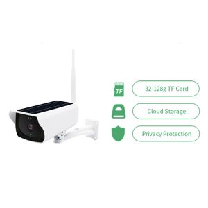 Smart Wireless Night Vision Hd Waterproof Wifi Solar Cctv Camera