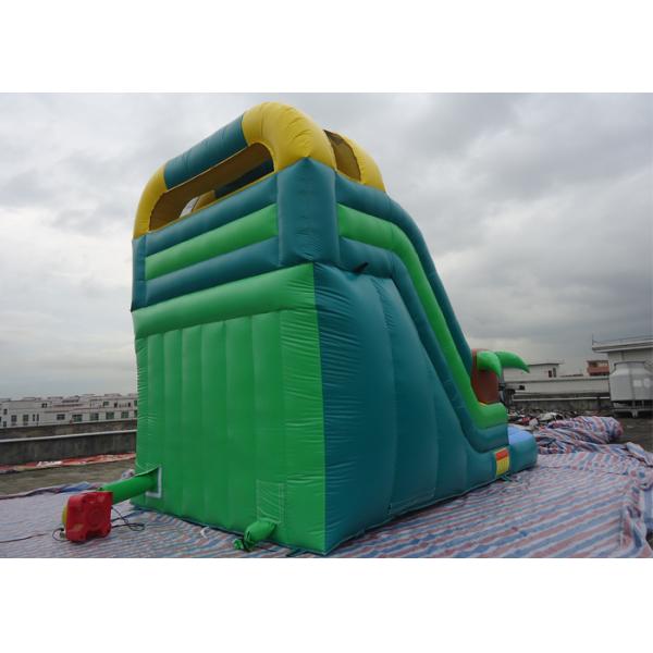 Outside Inflatable Water Slide With Water Pool For Children 14 Months Warranty