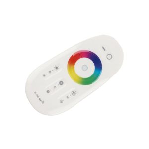 2.4G Wireless RGB Multi Color LED Controller , Touch Screen RGB LED Remote