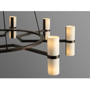 Voltaire Circular Chandelier 2404 48DIA x 60OAH Illuminate Your Space