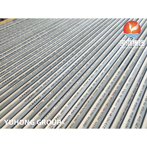 Buy High Strength A213 TP304 Stainless Steel Seamless Heat Exchanger Tubes at wholesale prices