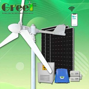 Rooftop Wind Hybrid System Horizontal Axis Wind Turbine 20KW