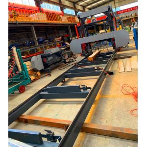 MJ1000E 1000mm Wood Portable Sawmill Horizontal Bandsaw Mill