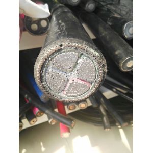 ISO CE Low Voltage Power Cable , 4 Core XLPE Cable Aluminium Conductor