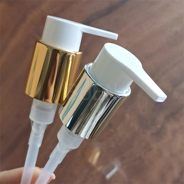 Buy Aluminum Lids PP Plastic Treatment Pump , Customized Cosmetic Lotion Pump at wholesale prices