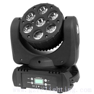 Stage Lighting / LED 10W * 7bulbs 4 In 1 RGBW Moving Head Beam Light