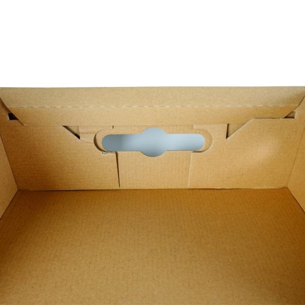Corrugated Custom Packing For Carton Brown Printing Logo With Cardboard Mailer Boxes