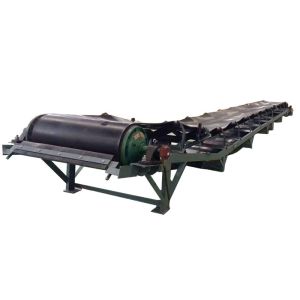 Reversiable Inclined Belt 2.5t/M3 Mining Conveyor With V Roller