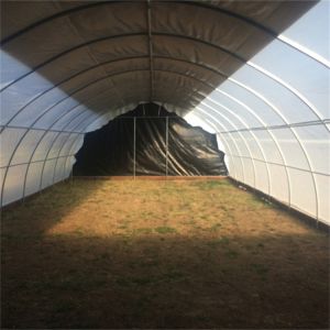 USA Market Single Tunnel Automated Greenhouse Blackout Systems For Herb Growing