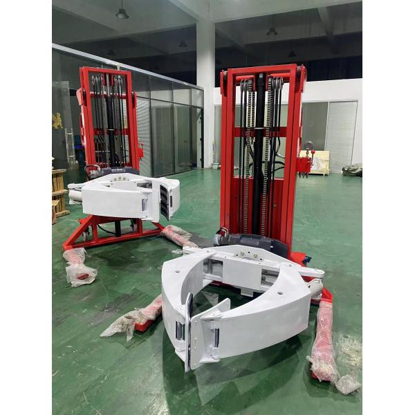 Semi Electric Paper Roll Stacker With 1.6m Lifting Height 500kg Load Capacity