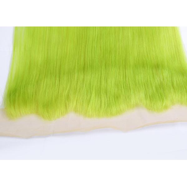 Full Cuticle Human Hair Lace Closure Straight For Salon Lace Size 4" X13"