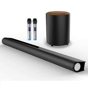 Quality Coaxial Input Wall Mounted Bluetooth Soundbar 40Hz 20KHz Frequency Response for sale