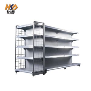Metal Display Supermarket Shelves Bracket Wire Shelving Gondola For Shelves