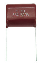 630V DC Voltage Proof Metal Film Capacitor MKT Anti Insulation