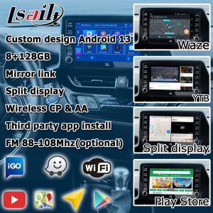 Toyota C-HR CHR Android 13 multimedia interface with android auto carplay