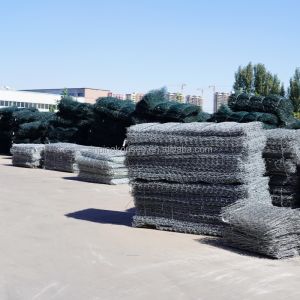 Protective Gabion Wire Mesh Galvanized Woven Gabion with Customizable Welding
