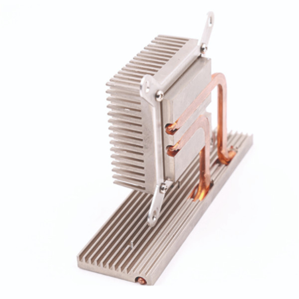 Professional Customized Large Aluminum Extrusion Heatsink with Heat Pipe 5