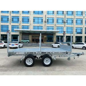Hot DIP Galvanised Plant Trailer ATM 3000kg Flat Bed Trailer