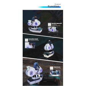 Amusement park simulator VR Motorcycles Racing Simulator