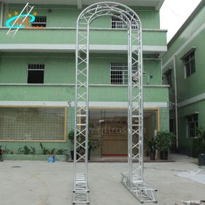 Modern Arch Wedding Backdrop Stand Truss Aluminum Frame