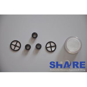 Synthetic Metallic Mesh Molded Plastic Filters Automotive Industry For Fuel